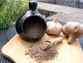 Sel fin de Guérande à l'ail noir 100 g / Black garlic sea salt  100g